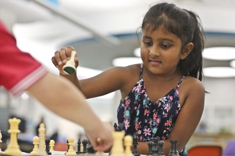 August 10, 2019: Chess Club took place at the Decatur Public Library